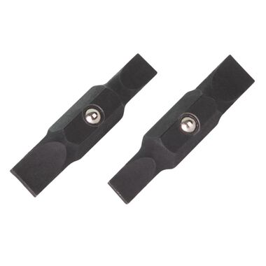 Klein Tools Replacement Slotted Bits, 3/16 Inch and 1/4 Inch, 2 Pieces
