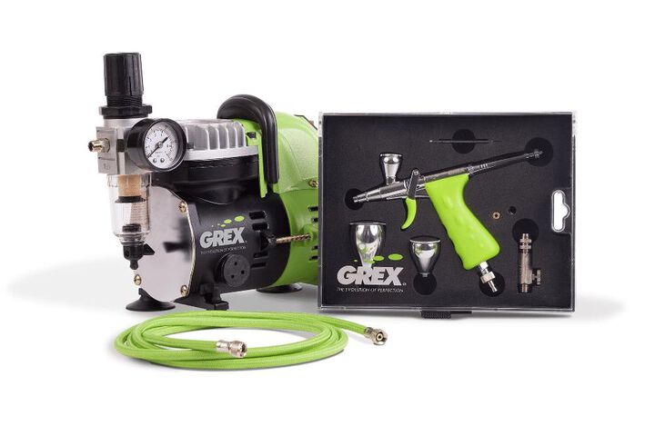 Grex Power Tools Tritium.TG Airbrush Combo Kit, large image number 1