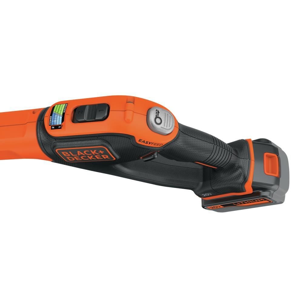Black and Decker 20V MAX Lithium EASYFEED String Trimmer/Edger (LSTE523), large image number 3