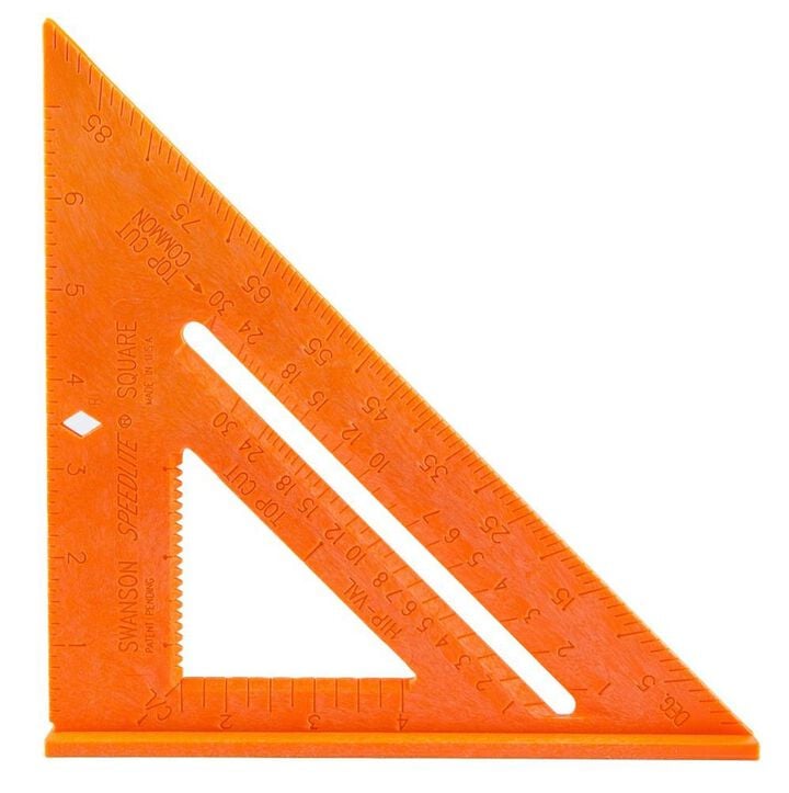 Swanson Tool 8 In Speedlite SquareOrange Composite