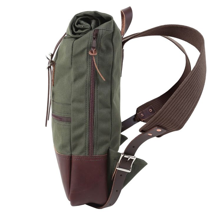 Duluth Pack Deluxe Roll-Top Scout Backpack Black, large image number 1
