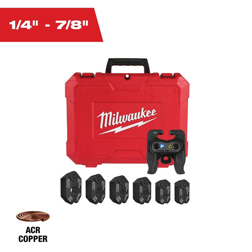 Milwaukee 1/4 Inch - 7/8 Inch Streamline ACR Pivoting Press