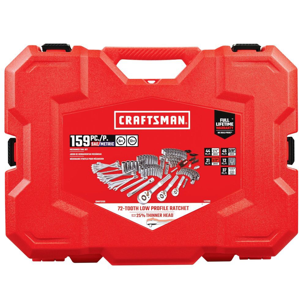 CRAFTSMAN 159Pc Mechanics Tool Set, large image number 4