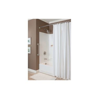 Moen Shower Rod Brushed Nickel 72in Adjustable Curved, large image number 10
