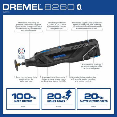 Dremel 12V Cordless Brushless Smart Rotary Tool Kit