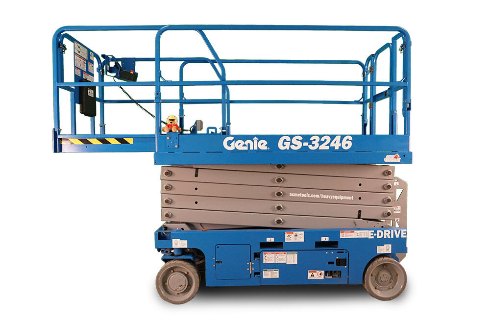 Genie 32' Scissor Lift 46in Width Electric with E-Drive GS
