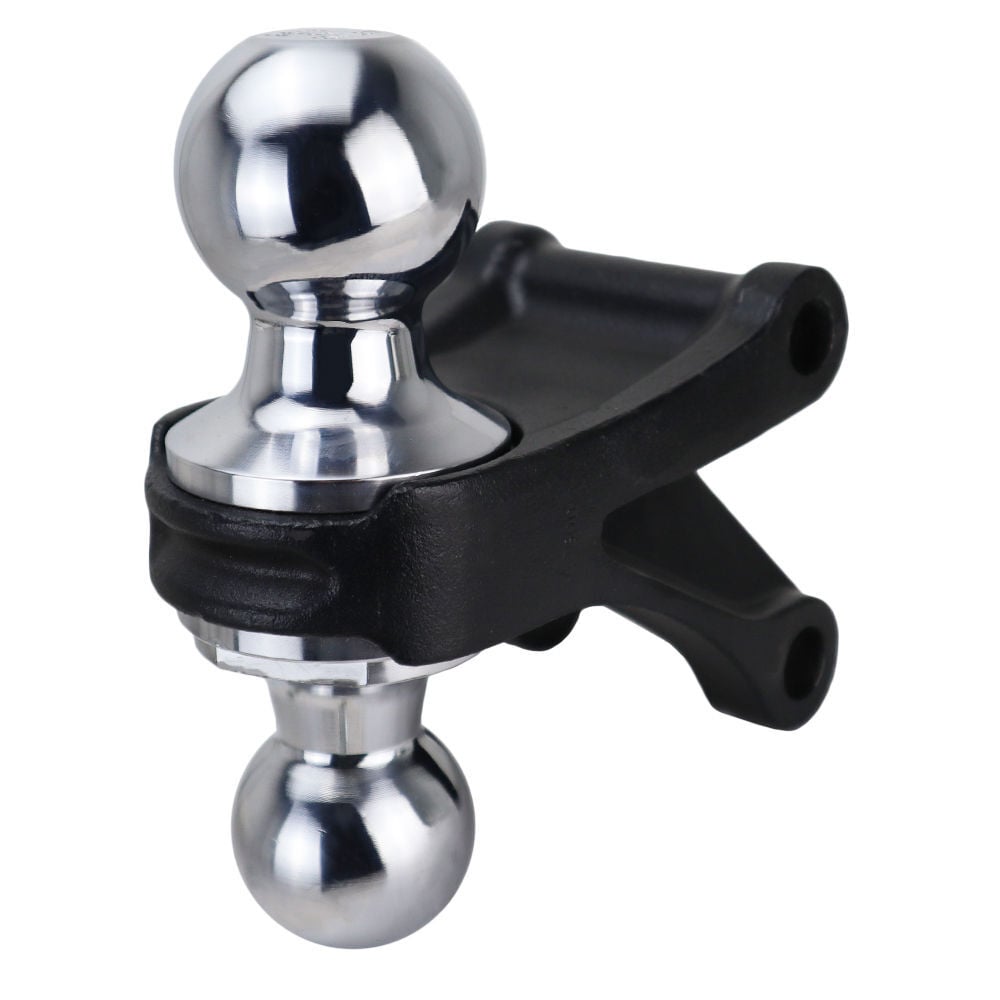 Shocker Hitch HD 20K 2 Inch Air Receiver Hitch & Chrome Combo Ball Mount with 2 Inch & 2 5/16 Inch Hitch Balls, large image number 5
