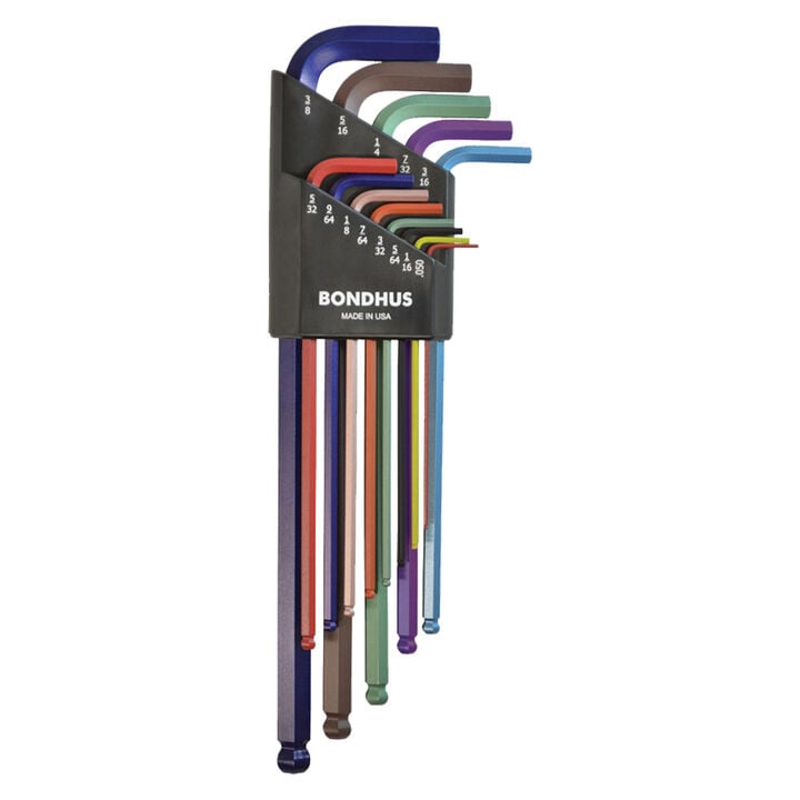 Bondhus Set 13 ColorGuard Ball End Inch
