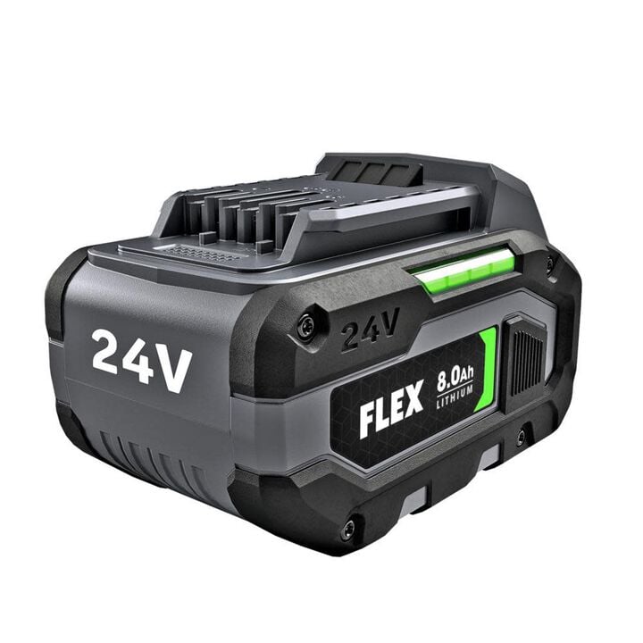 FLEX 24V 8Ah Lithium Ion Power Tool Battery Pack with Fuel Indicator, large image number 2