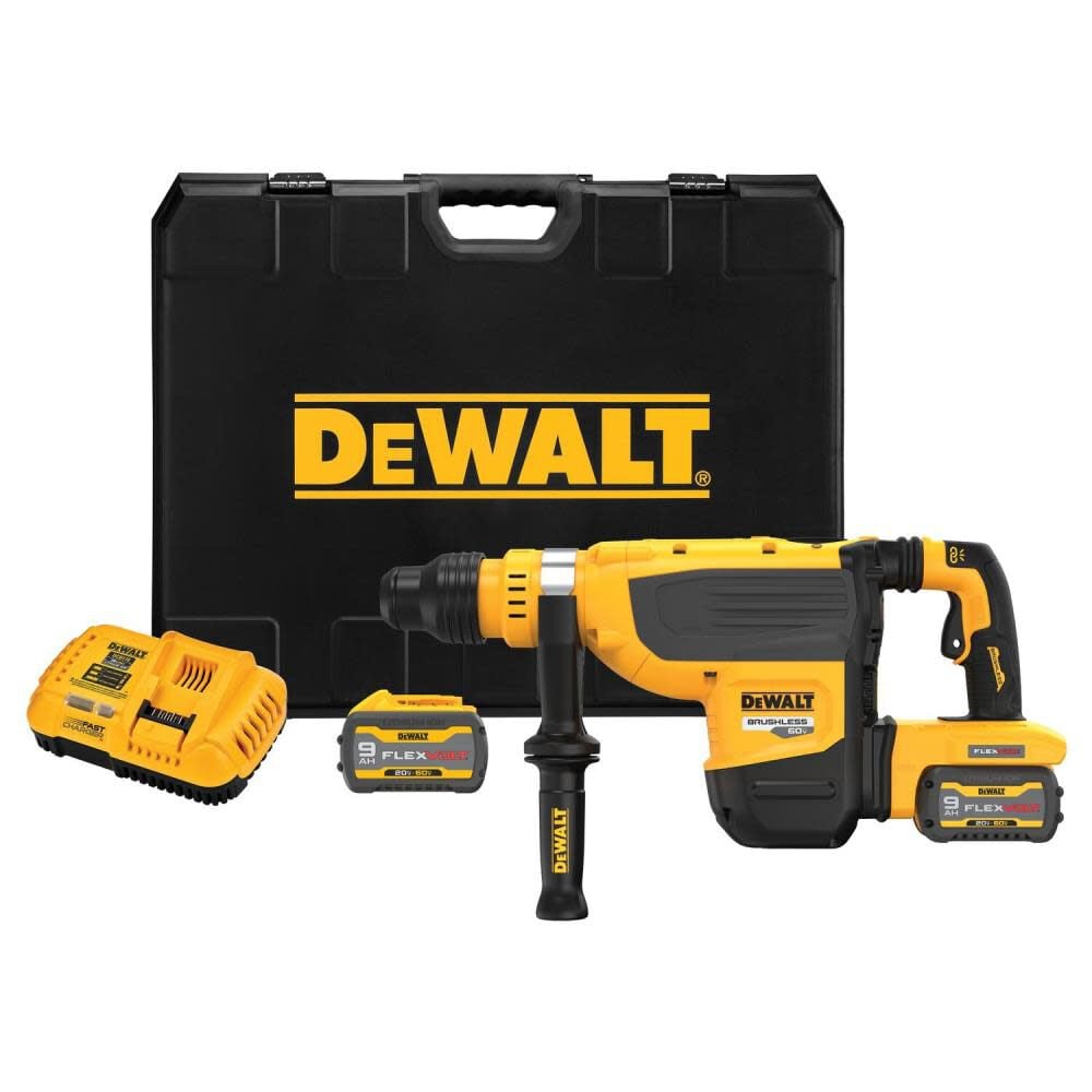 DEWALT 60V MAX Combination Rotary Hammer Kit Brushless SDS MAX 1 7/8in, large image number 1