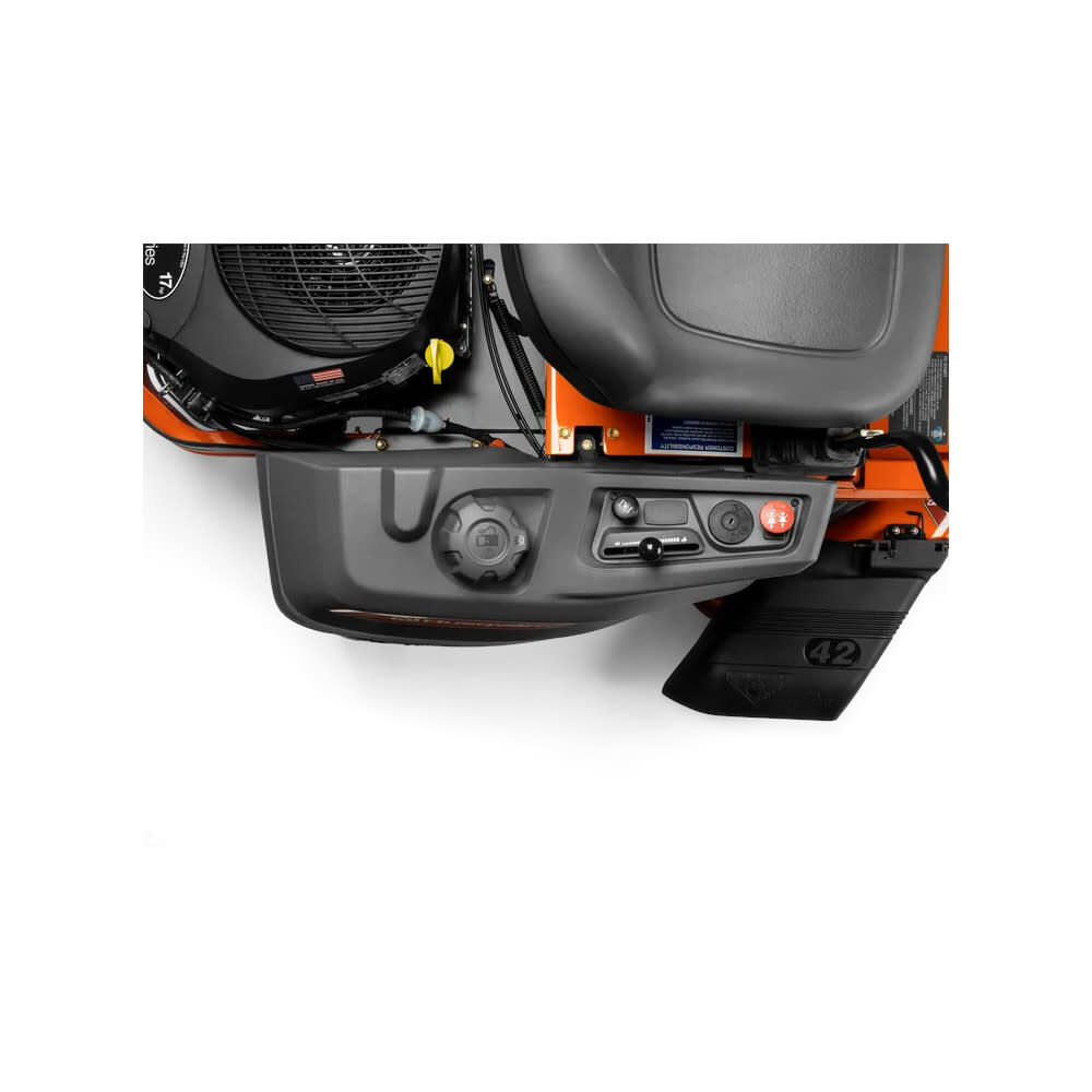 Husqvarna Z142 Zero Turn Lawn Mower 42in 655cc 17HP V Twin Gas 967