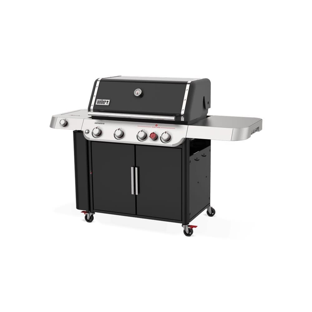 Weber Genesis E 435 Grill Black 4 Burner Liquid Propane Gas