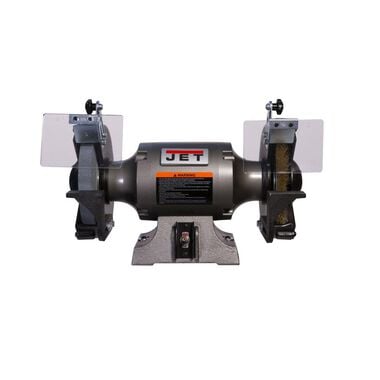 JET Shop Grinder with Grinding Wheel and Wire Wheel