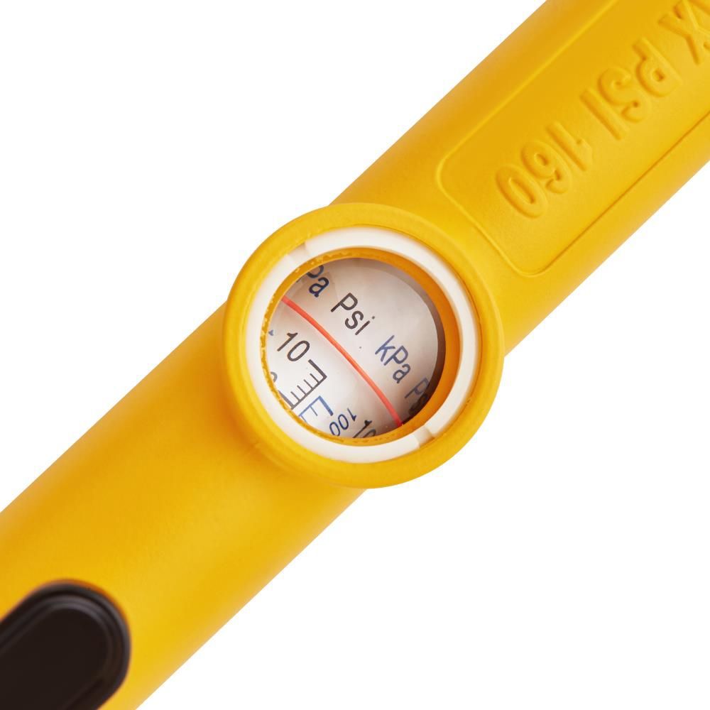 DEWALT Sight Glass Inflator with 15 Inch Hose and Dual Head Straight Chuck, large image number 2