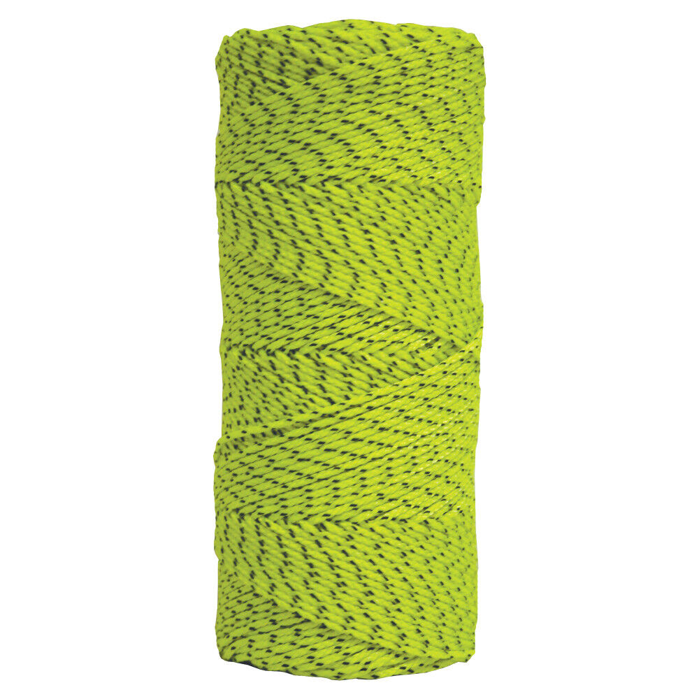 Kraft Tool Co Bonded Braided Nylon Mason's Line 500 Ft Tube Green and Black, large image number 2