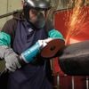 Makita 9in Angle Grinder with Rotatable Handle and Lock-On Switch, small image number 5