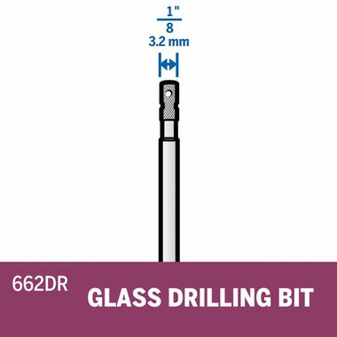Dremel Glass Drilling Bit, large image number 1