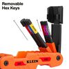 Klein Tools Extended Reach Impact Folding Hex Key Set SAE 12 Pieces, small image number 3