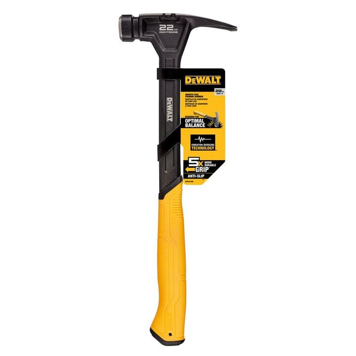 DEWALT 22oz Smooth Framing Hammer, large image number 4