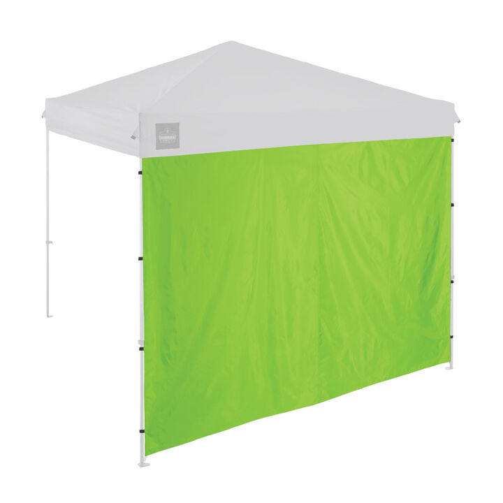Ergodyne 10 Ft x 10 Ft Pop-Up Tent Sidewall Hi-Vis Green