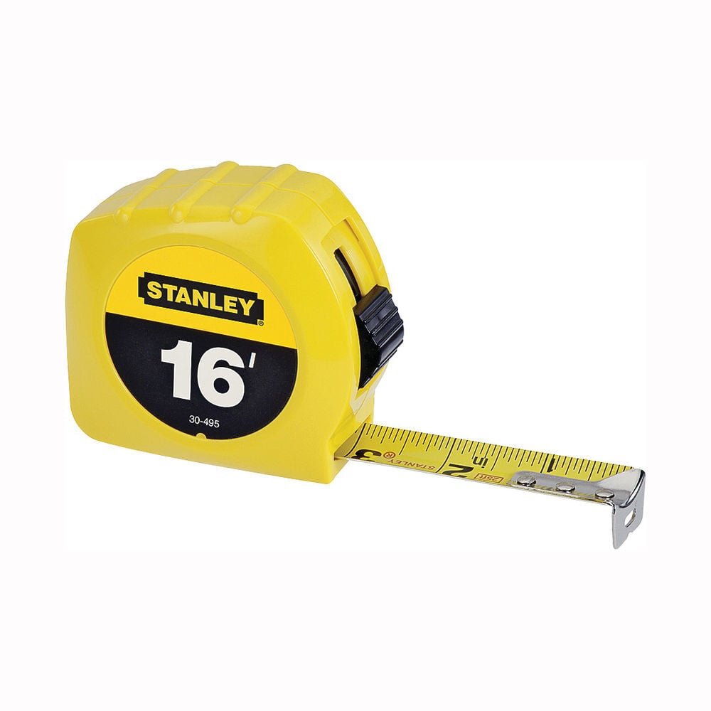 Stanley 16 Ft. Length x 3/4 Inch Width Yellow ABS Tape Rule, large image number 2