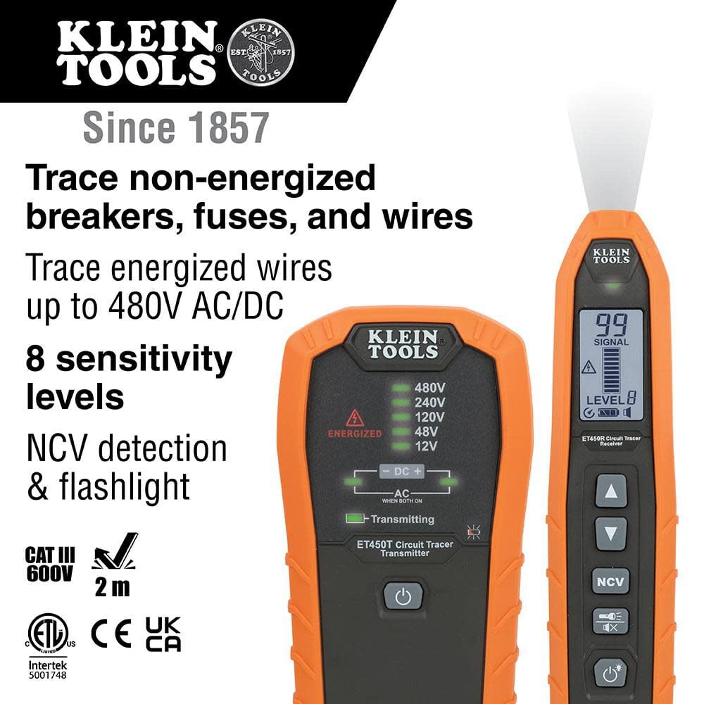 Klein Tools Advanced Circuit Tracer Kit Et450 Simolary simolary.com 6