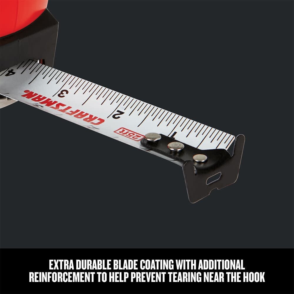 CRAFTSMAN 25 Ft Pro Reach Auto Lock Tape Measure, large image number 3