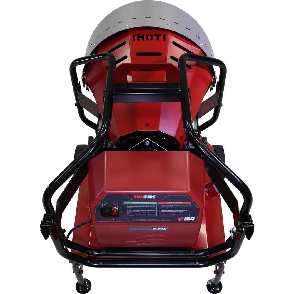 Sunfire SF120 120,000 Btu 2800 Square-Foot Area Diesel/Kerosene Radiant Heater, large image number 4