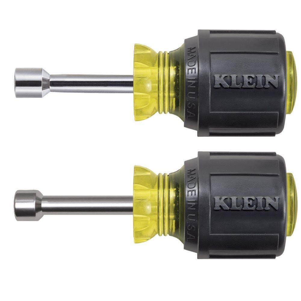Klein Tools Nut Driver Set 1-1/2in Shafts 2 Pc – 610