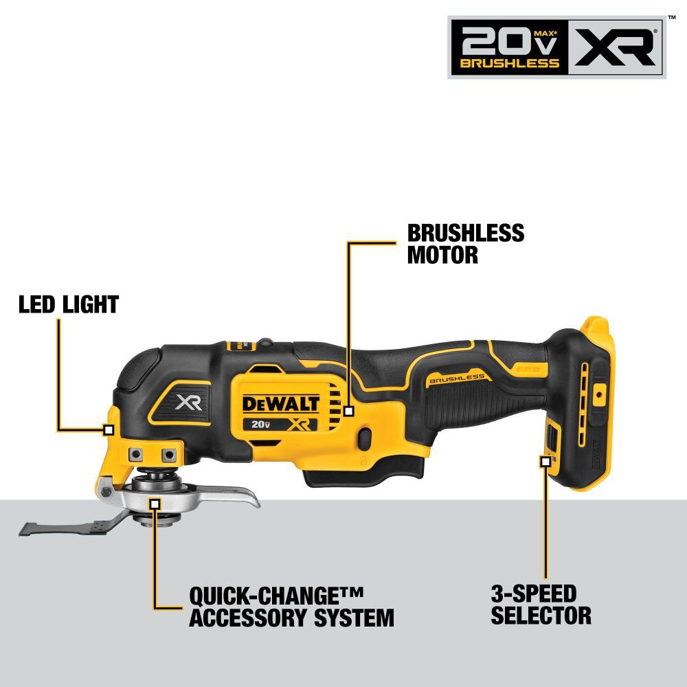 Dewalt brushless on sale multi tool