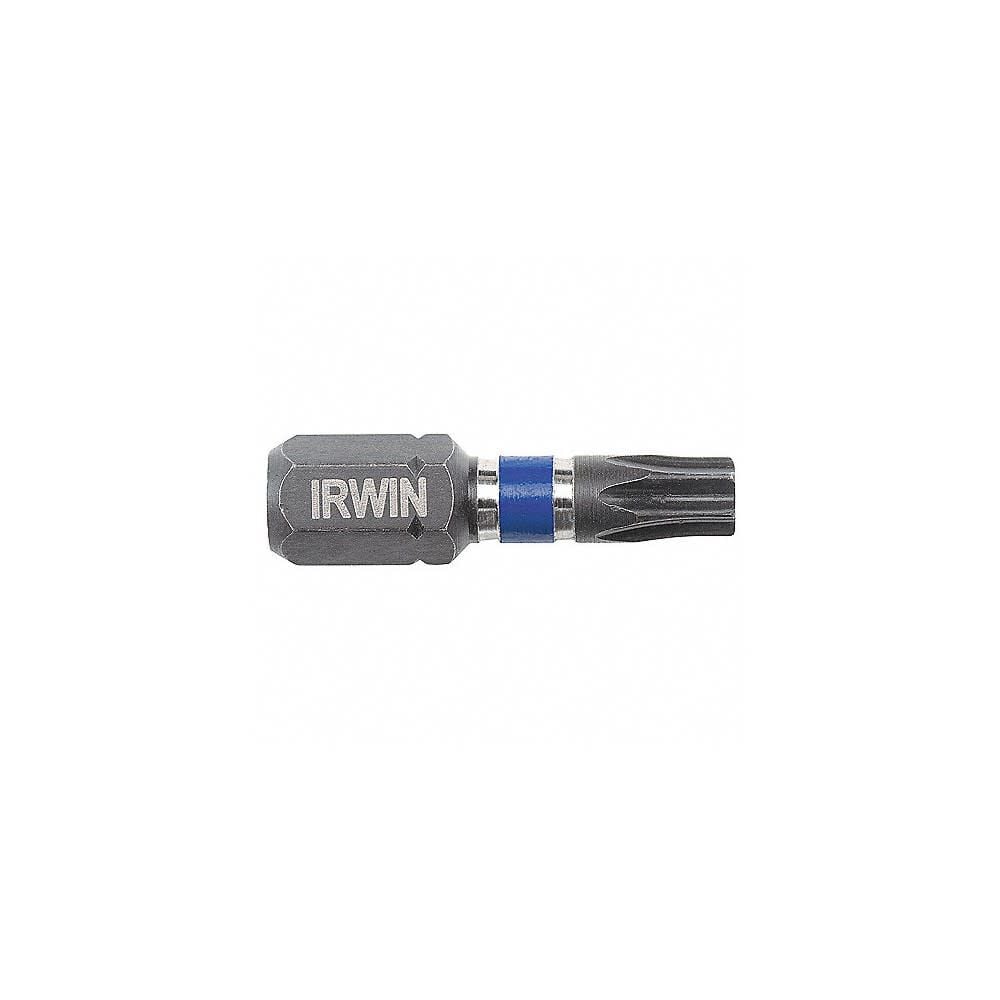 Irwin T30 Drive x 1 Inch Torx Point Impact Insert Bit 25 Pack, large image number 1