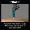 Makita 7.2V 1/4inch Hex Driver Drill Kit with Auto Stop Clutch, small