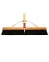 Magnolia Brush Assembled 24 Brown Plastic Garage Broom, small image number 1