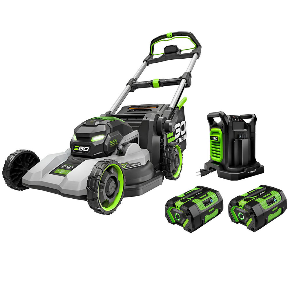 EGO POWER Self-Propelled 22 Inch Lawn Mower Super Composite Deck Select Cut System with Peak Power Kit – LM2244SP-2