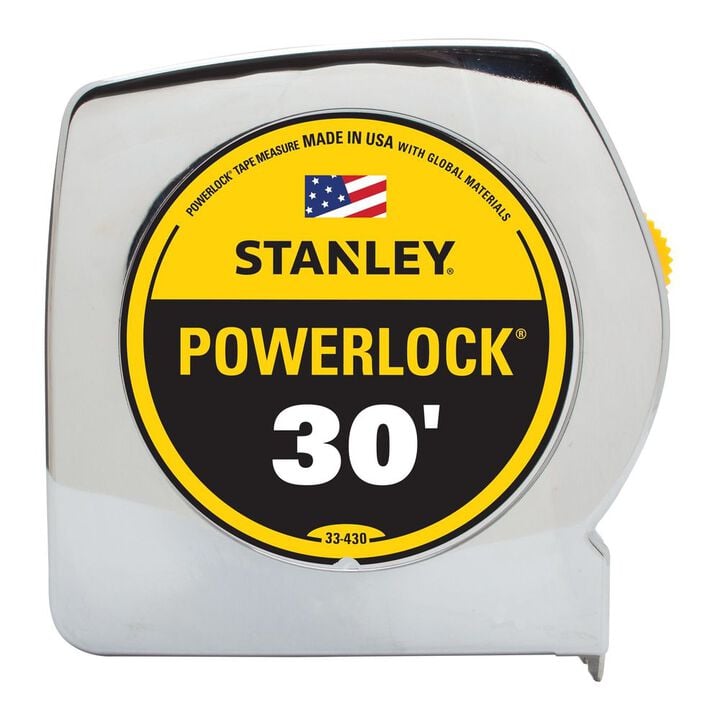 Stanley 30 ft. x 1 in. PowerLock Classic Tape Measure