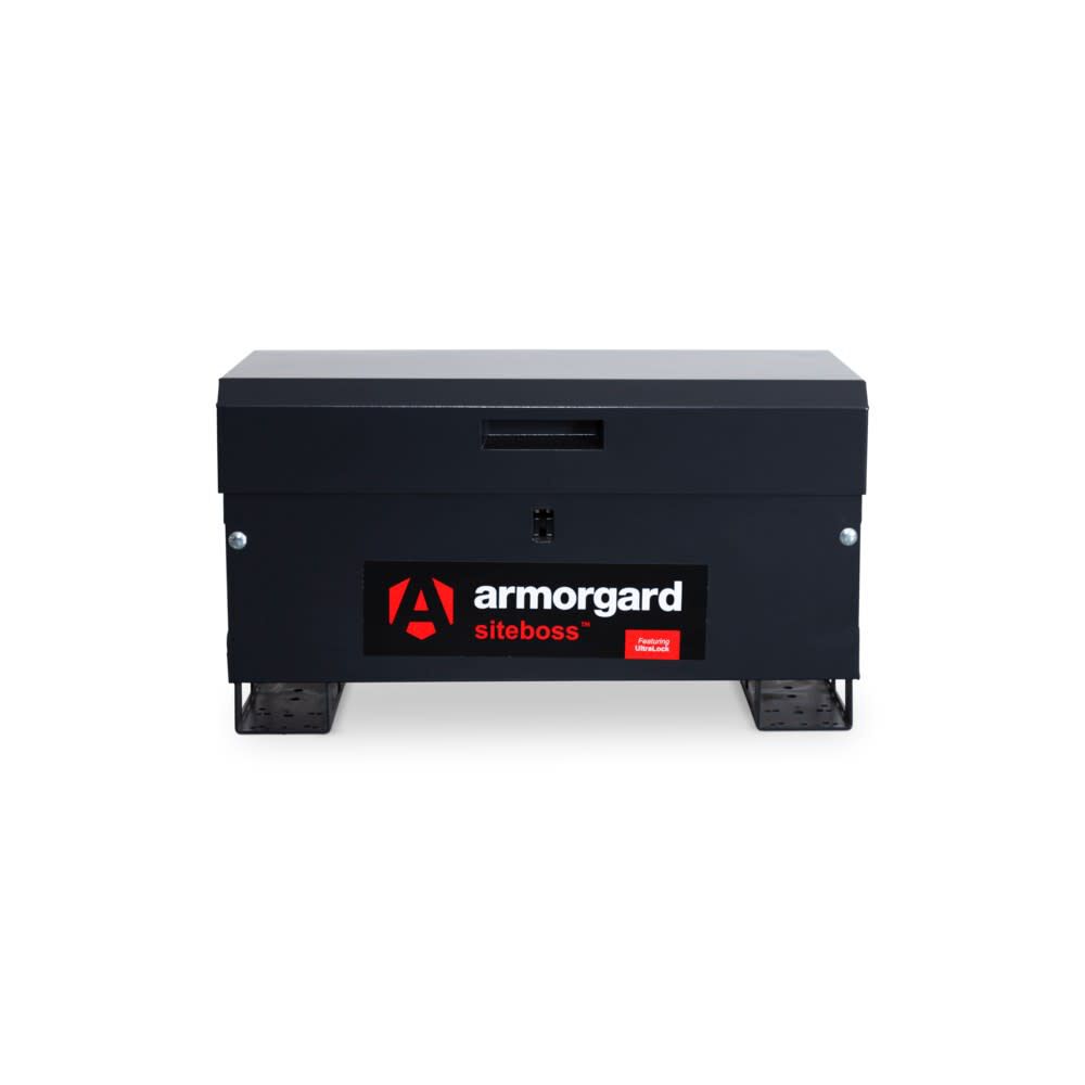 Armorgard Powder Coated 14 Gauge Steel SiteBoss Tool Chest, Black and Gray , large image number 16