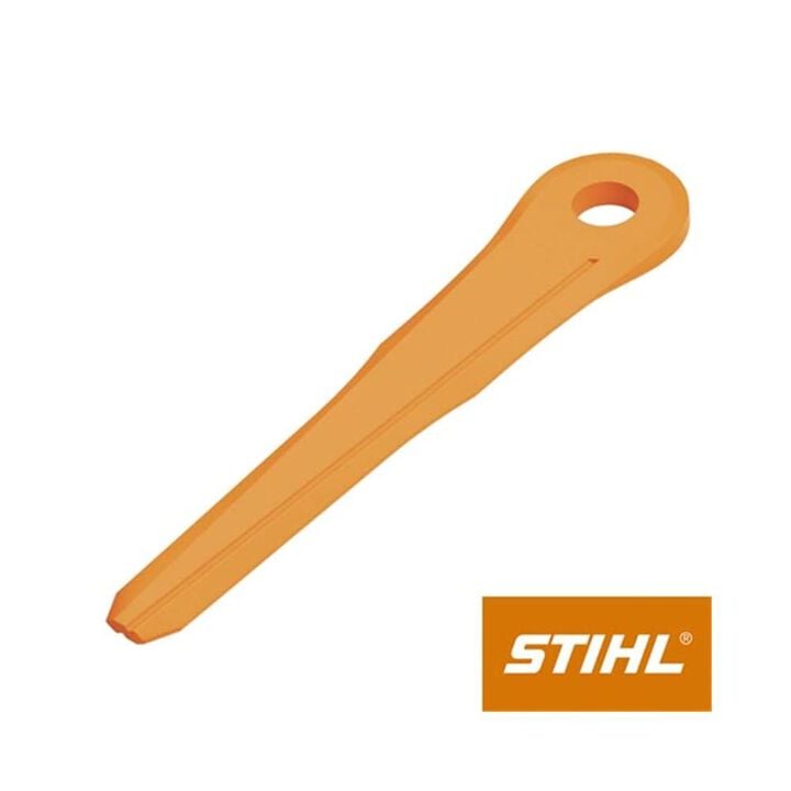 Stihl 5.7in Orange Plastic Replacement Blade For PolyCut Head 12pk, large image number 2