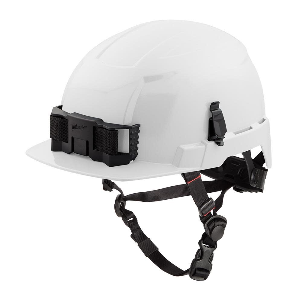 Milwaukee BOLT Gray Front Brim Helmet Class E & USB Cooling Fan Bundle, large image number 5