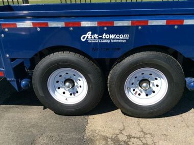 Air-Tow Trailers 12 Ft. 5 Inch Drop Deck & Dump Trailer 74 Inch Deck Width - 10000# Capacity, large image number 15
