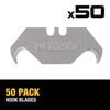 DEWALT 2-1/2 Inch Bi-Metal Utility Knife Blade, 50 Pieces, small image number 5