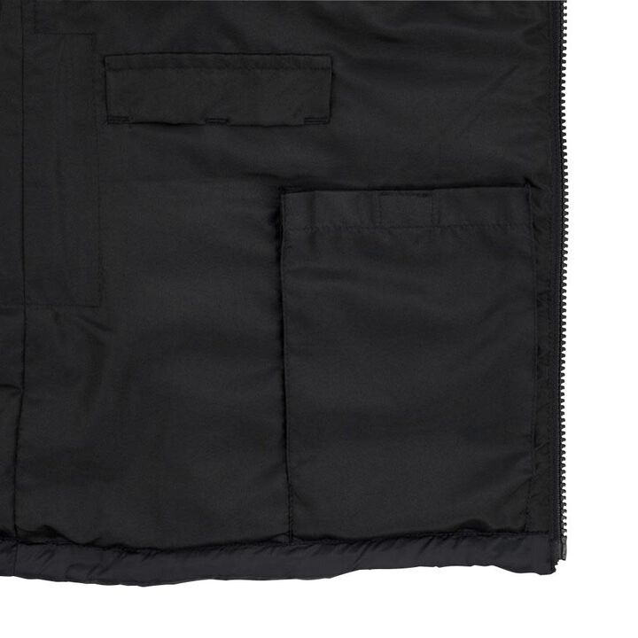 DEWALT Mens Heated Puffer Vest, Black, 3X, large image number 6