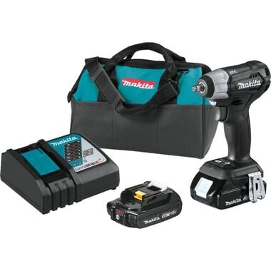 Makita 18V LXT Sub Compact 3/8in Sq Drive Impact Wrench Kit, large image number 0