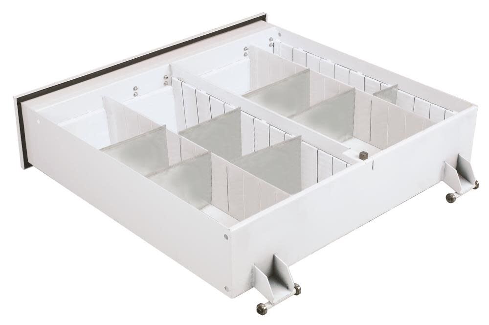 Crescent JOBOX StorAll 9 Tall Heavy-Duty Steel Drawer Storage 48inW x 9inH x 48inL - 5in Deep Drawer, large image number 4