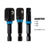 Spyder Impact Socket Adapter Set, 1/4, 3/8, 1/2 Inch Square Drive, 3 Pieces, small image number 5