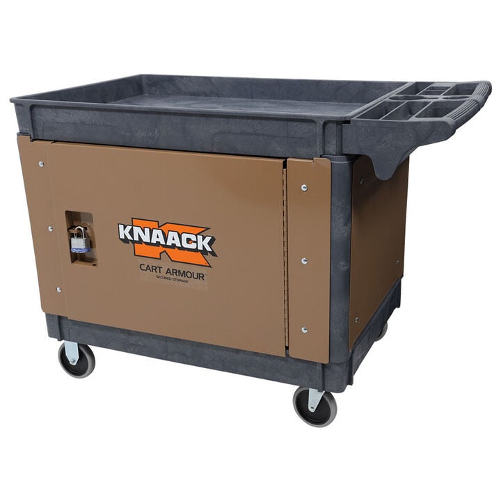 Knaack Cart Armour Mobile Cart Security Paneling for LUXO LXC11-B and JET 140019/PUC-3725 Utility Carts, large image number 1