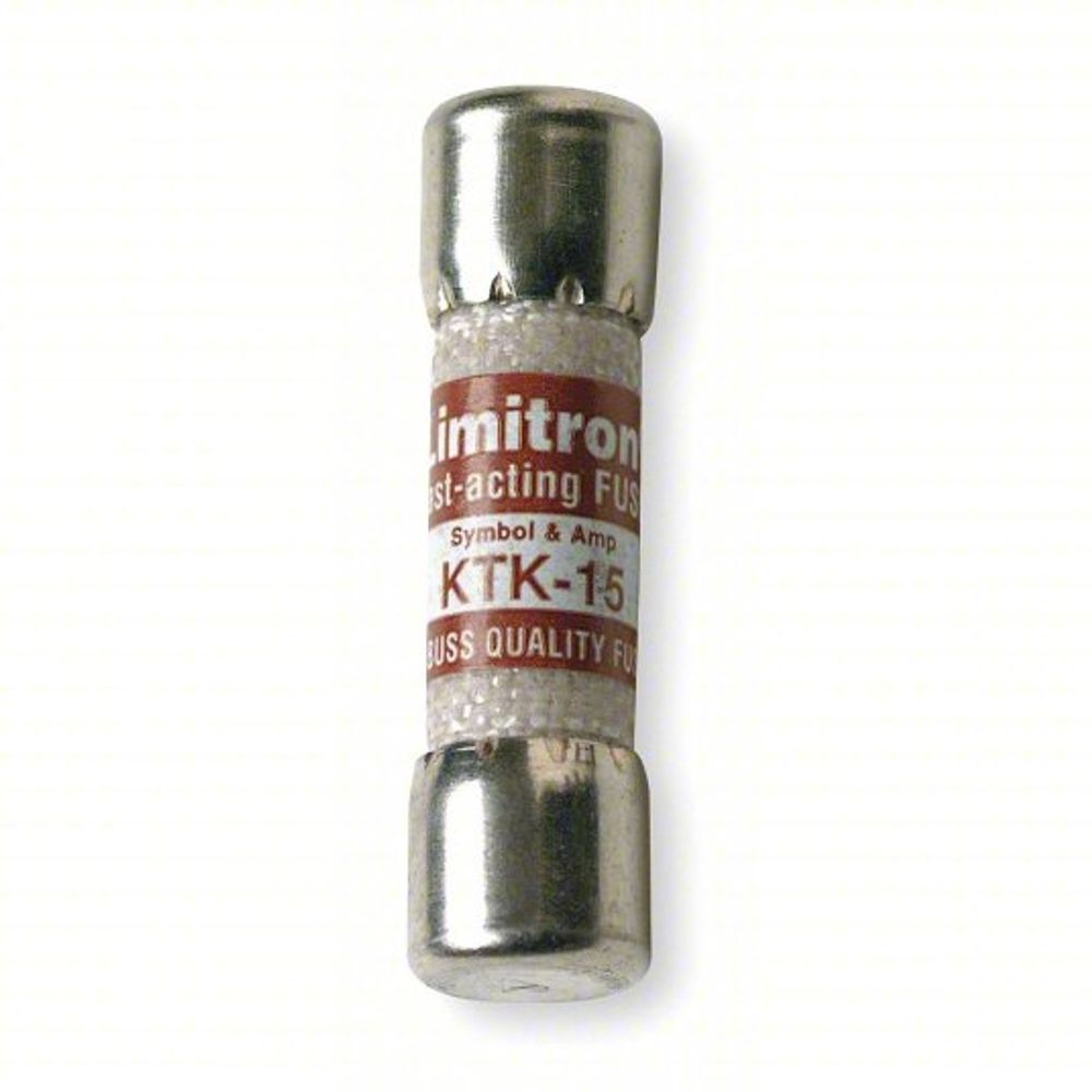 Fluke 15A 600V .406 x 1.5 Fast Fuse, large image number 1