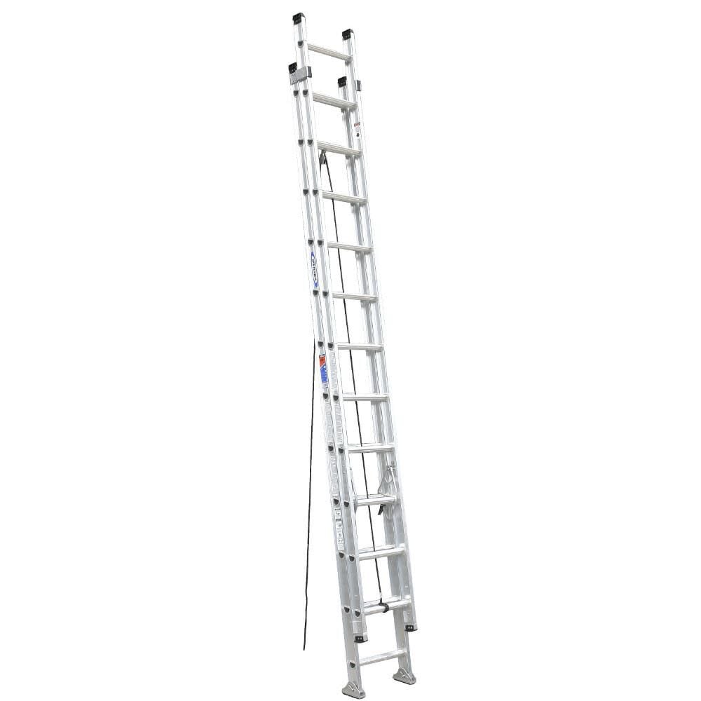 Werner 24-ft Aluminum 300-lb Type IA Extension Ladder – D1524-2