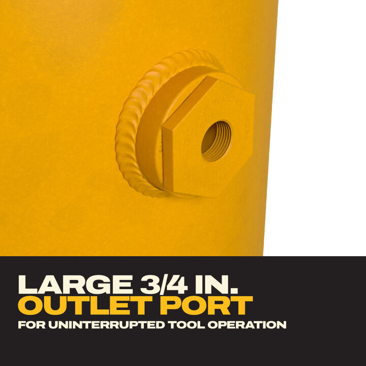 DEWALT 60-Gallon Quiet 4 HP 175 PSI Oil-Free Direct Drive Stationary Air Compressor, large image number 11