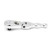 GEARWRENCH 3/8in Drive 90 Tooth Stubby Flex Head Teardrop Ratchet 5in, small image number 2