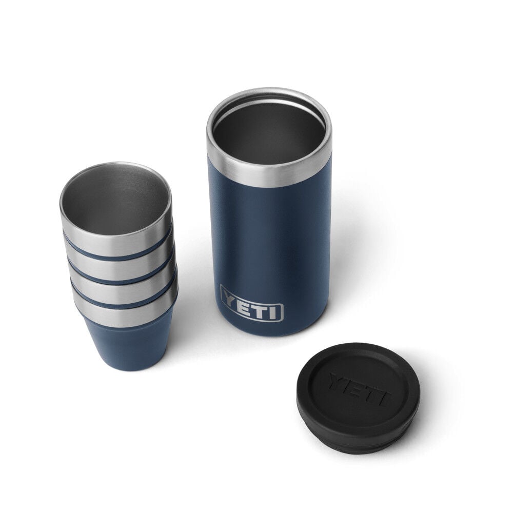 YETI 1.7 Oz Shot Glasses with Carrying Case, Navy – 21071504276